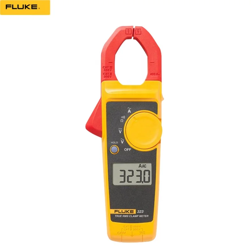 Fluk 323/324/325 true RMS digital clamp on meter AC current and voltage clamp multimeter
Fluk 323/324/325 true RMS digital clamp on meter AC current and voltage clamp multimeter