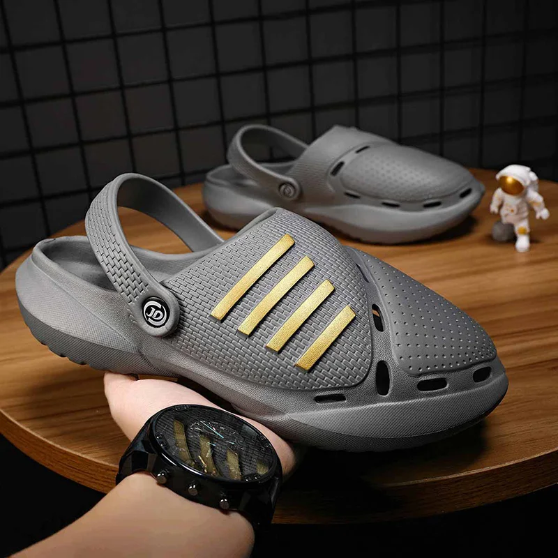 Сандалии мужские на толстой подошве, мягкие Нескользящие, летние тапочки для воды, босоножки, Уличная обувь, 2022 
Сандалии мужские на толстой подошве, мягкие Нескользящие, летние тапочки для воды, босоножки, Уличная обувь, 2022