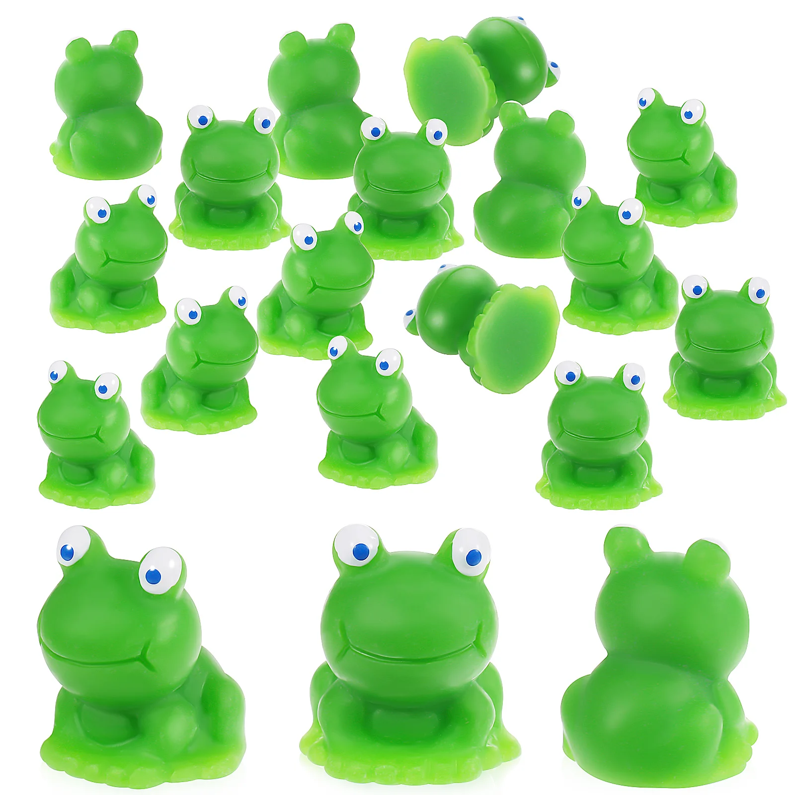20 Pcs Animal Toys Little Frog Resin Frogs Small Ornaments Artificial Statues Model
20 Pcs Animal Toys Little Frog Resin Frogs Small Ornaments Artificial Statues Model