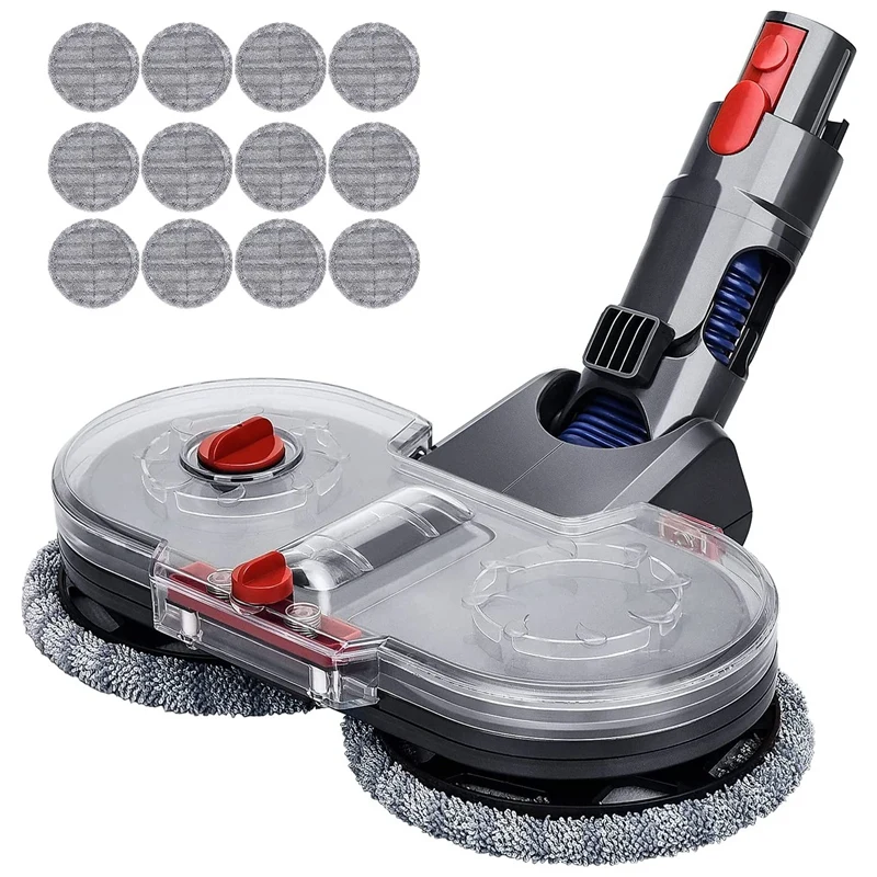 Electric Mop Head For Dyson V7 V8 V10 V11 Cordless Vacuum Cleaner Hardwood Floor Cleaner With 12 Mop Pads And Water Tank
Electric Mop Head For Dyson V7 V8 V10 V11 Cordless Vacuum Cleaner Hardwood Floor Cleaner With 12 Mop Pads And Water Tank