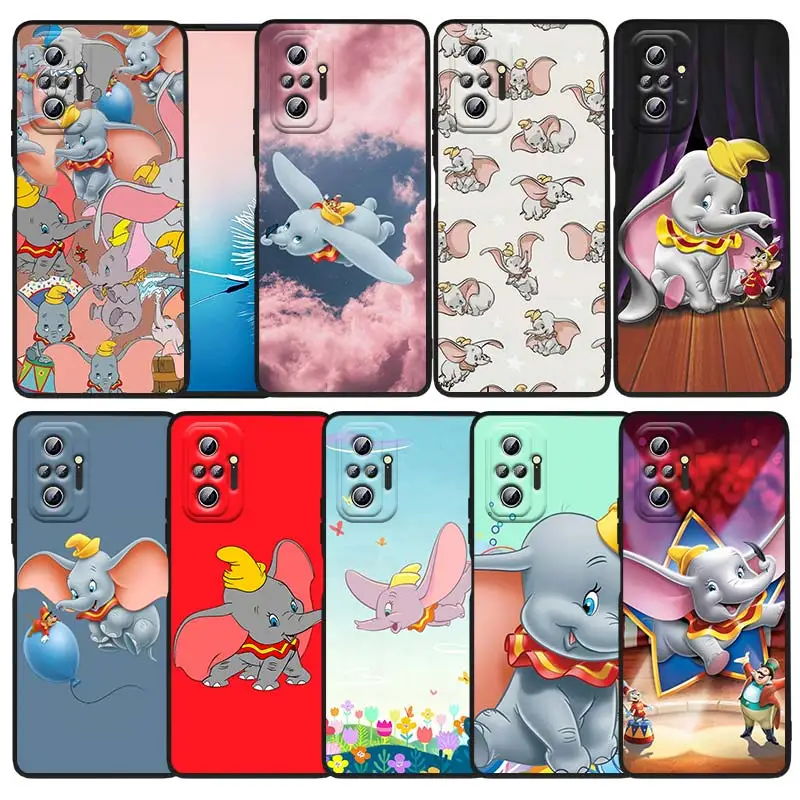 Anime Cartoon Dumbo Phone Case For Xiaomi Redmi Note 12 11E 11S 11 11T 10 10S 9 9T 9S 8 7 Turbo Pro Plus 5G Black Cover
Anime Cartoon Dumbo Phone Case For Xiaomi Redmi Note 12 11E 11S 11 11T 10 10S 9 9T 9S 8 7 Turbo Pro Plus 5G Black Cover