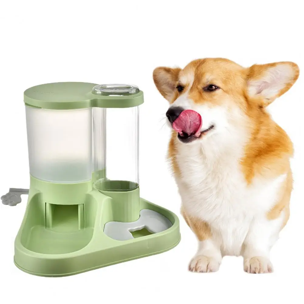 Pet Feeder with Dry Wet Separation Siphon Water Refill Pet Feeder 2-in-1 Pet Feeder Water Dispenser Capacity for Cats
Pet Feeder with Dry Wet Separation Siphon Water Refill Pet Feeder 2-in-1 Pet Feeder Water Dispenser Capacity for Cats