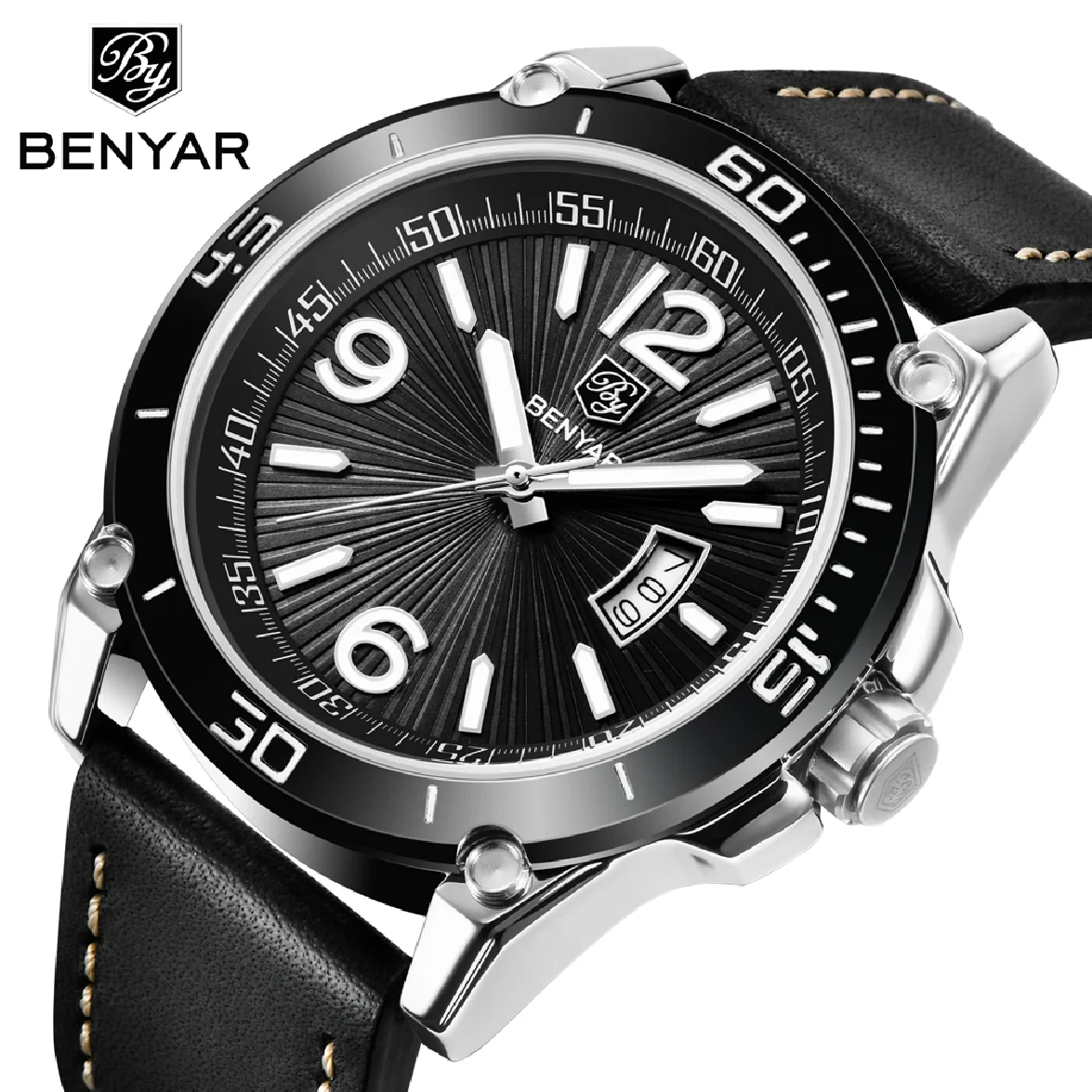 BENYAR 2020 Luxury Brand Quartz Watch Men Casual Military Sport Waterproof Chronograph Men Watch Relogio Masculino Clock
BENYAR 2020 Luxury Brand Quartz Watch Men Casual Military Sport Waterproof Chronograph Men Watch Relogio Masculino Clock