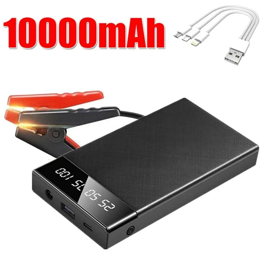 Автомобильное пусковое устройство 12 В 10000 мАч, автомобильный внешний аккумулятор, портативный автомобильный аккумулятор, пусковое устройство, автомобильное зарядное устройство, пусковое устройство для аварийного аккумулятора
Автомобильное пусковое устройство 12 В 10000 мАч, автомобильный внешний аккумулятор, портативный автомобильный аккумулятор, пусковое устройство, автомобильное зарядное устройство, пусковое устройство для аварийного аккумулятора