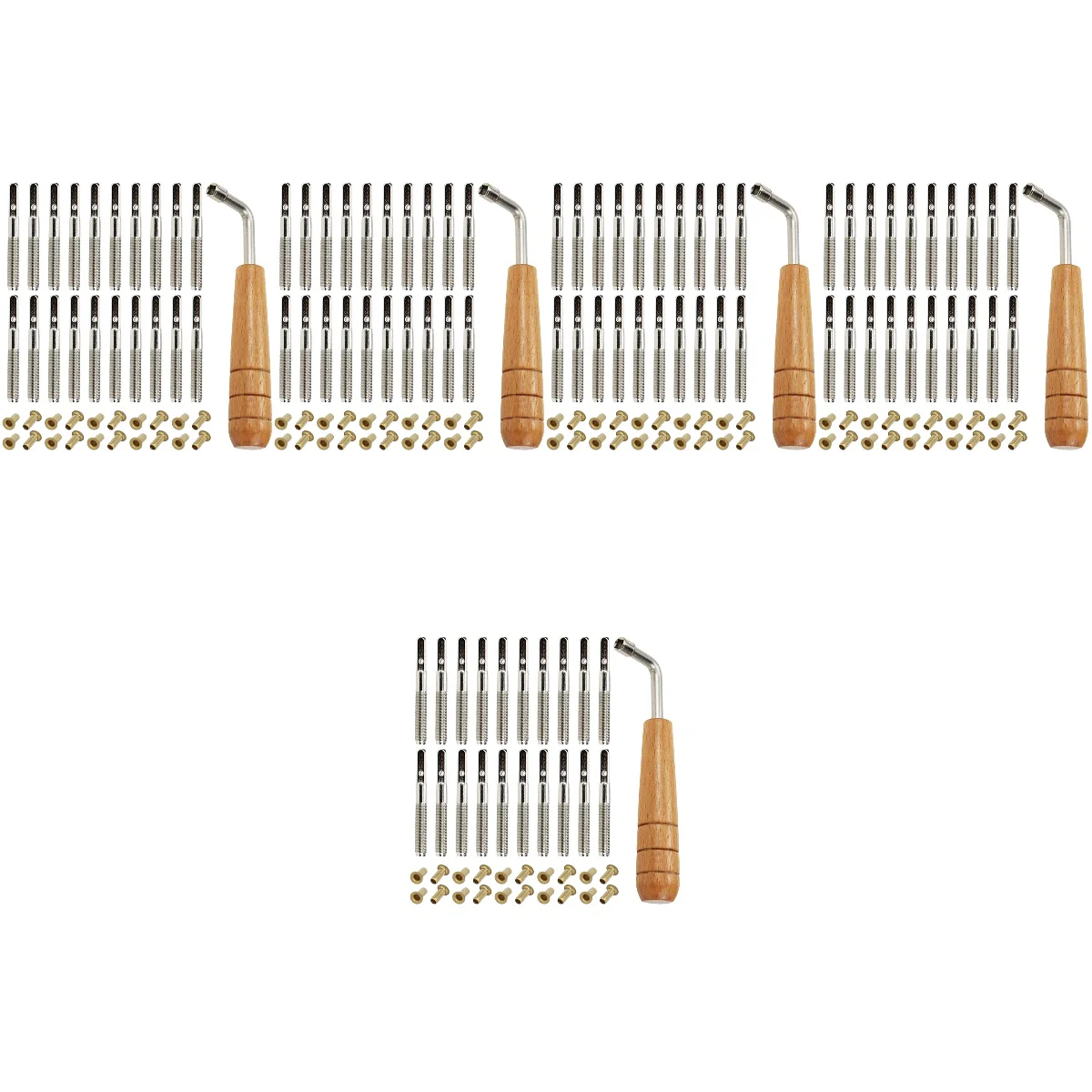 5 Sets String Pegs Wrench Musical Instrument Accessories Wood Professional Lyre Harp Part
5 Sets String Pegs Wrench Musical Instrument Accessories Wood Professional Lyre Harp Part