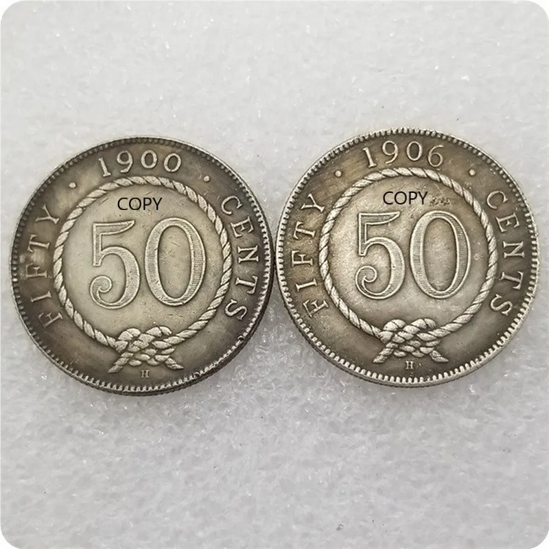Malaysia 1900-H,1906-H 50 cents Silver Plated Commemorative Collector Coin Gift Lucky Challenge Coin COPY COIN
Malaysia 1900-H,1906-H 50 cents Silver Plated Commemorative Collector Coin Gift Lucky Challenge Coin COPY COIN