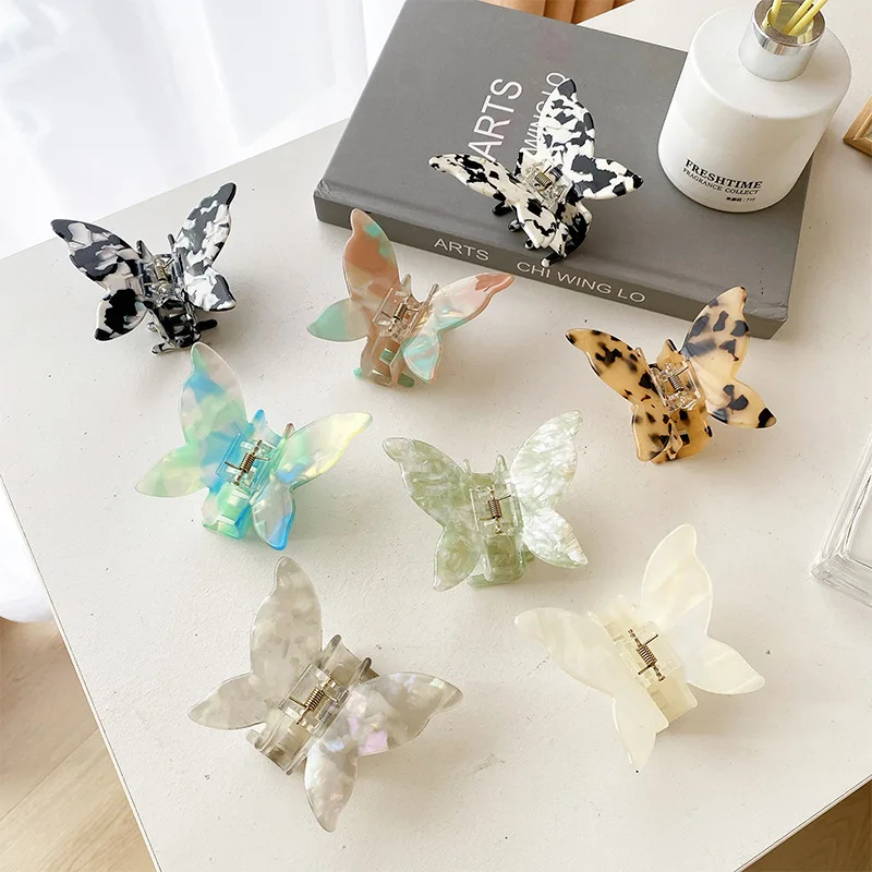 Autumn and Winter Women's Hair Clips Korean Butterfly Clips Colorful Hair clips Girls' Hair clips Headdresses Acetate Clips
Autumn and Winter Women's Hair Clips Korean Butterfly Clips Colorful Hair clips Girls' Hair clips Headdresses Acetate Clips