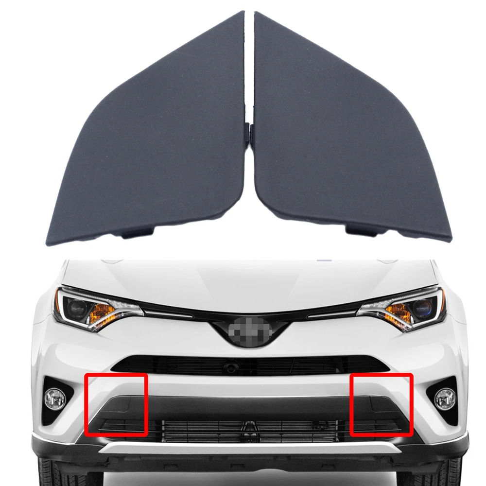 Pair Front Bumper Tow Hook Eye Cover Cap For Toyota RAV4 2016-2018 Left + Right
Pair Front Bumper Tow Hook Eye Cover Cap For Toyota RAV4 2016-2018 Left + Right
