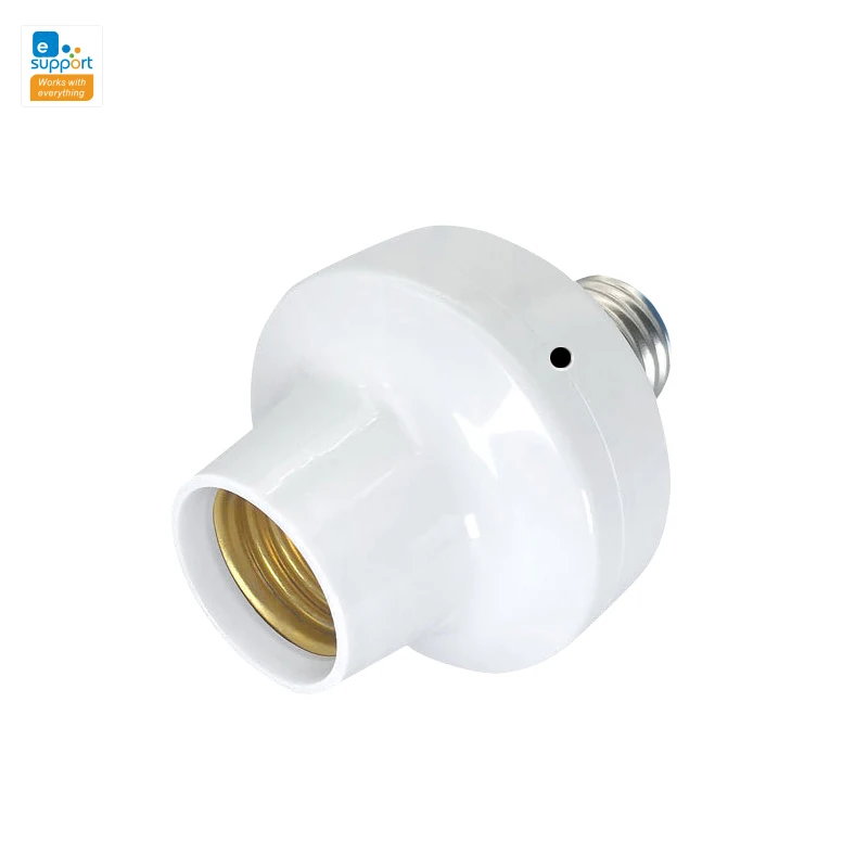 Wireless Smart Lamp Holder Hands-free Voice Control E27 E26 Wifi Smart Light Bulb Adapter Ewelink Light Bulb Smart Home 90-250v
Wireless Smart Lamp Holder Hands-free Voice Control E27 E26 Wifi Smart Light Bulb Adapter Ewelink Light Bulb Smart Home 90-250v