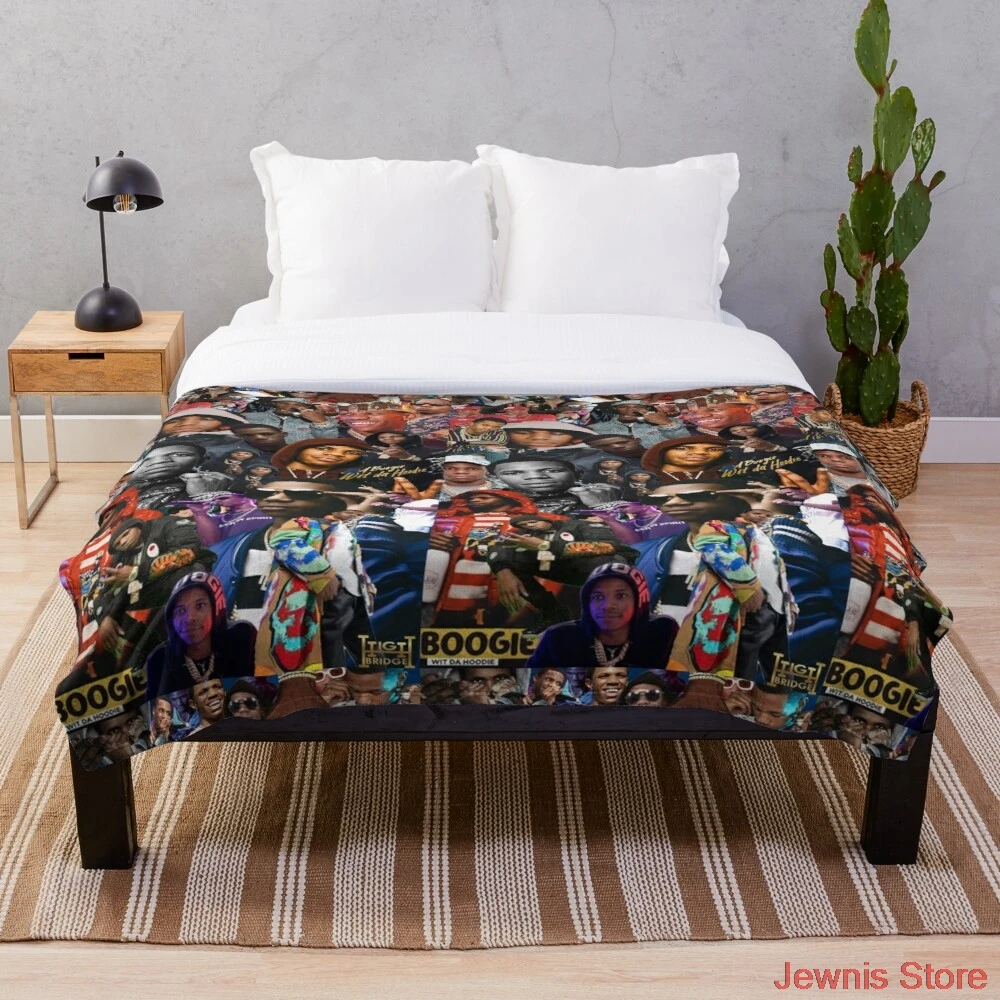 A Boogie Wit Da Hoodie Collage Blanket Print on Demand Decorative Sherpa Blankets for Sofa bed Gift
A Boogie Wit Da Hoodie Collage Blanket Print on Demand Decorative Sherpa Blankets for Sofa bed Gift