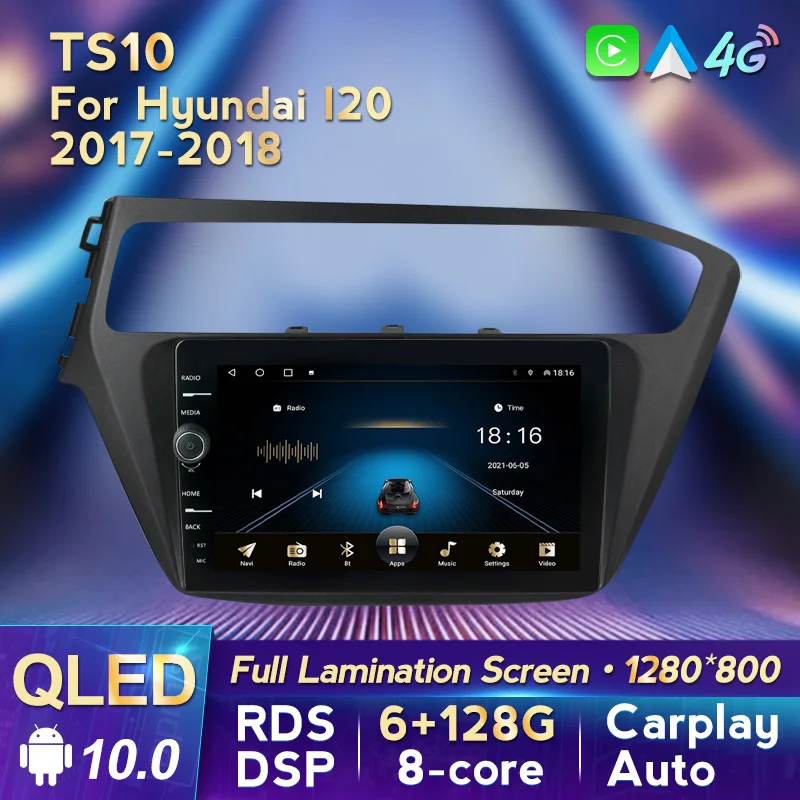 Автомагнитола для Hyundai I20 2017-2018 Android 10 6 + 128G QLED экран стерео Мультимедиа GPS навигация CARPLAY + Авто 8-ядерный 4G WIFI BT
Автомагнитола для Hyundai I20 2017-2018 Android 10 6 + 128G QLED экран стерео Мультимедиа GPS навигация CARPLAY + Авто 8-ядерный 4G WIFI BT