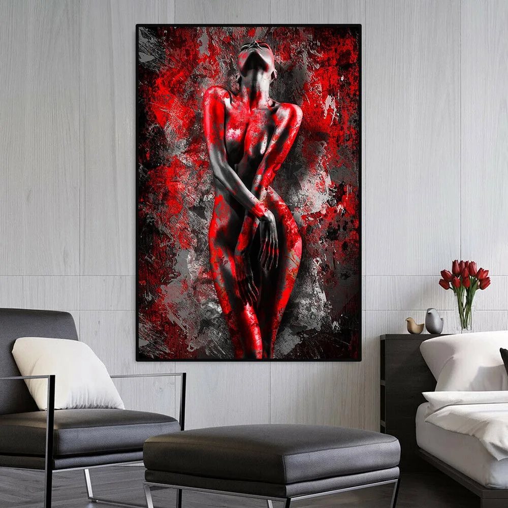 Nordic Red Sexy Nude Women Poster And Canvas Painting Wall Art Prints For Living Room Home Bedroom Decoration Picture Frameless
Nordic Red Sexy Nude Women Poster And Canvas Painting Wall Art Prints For Living Room Home Bedroom Decoration Picture Frameless