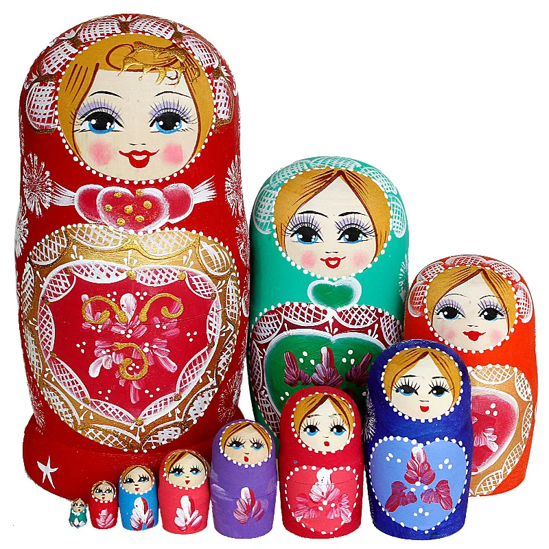 Русский Кукла Цвет 10 шт. креативные подарки для ручной росписи подарок на день рождения кукла реборн игрушка деревянная ручная работа A041
Русский Кукла Цвет 10 шт. креативные подарки для ручной росписи подарок на день рождения кукла реборн игрушка деревянная ручная работа A041