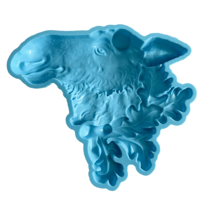 

Silicone Epoxy Mold DIY Crafts Moulds Home Wall Decorations Deer Head Shape Ornaments Molds Silicone Material for Crafts