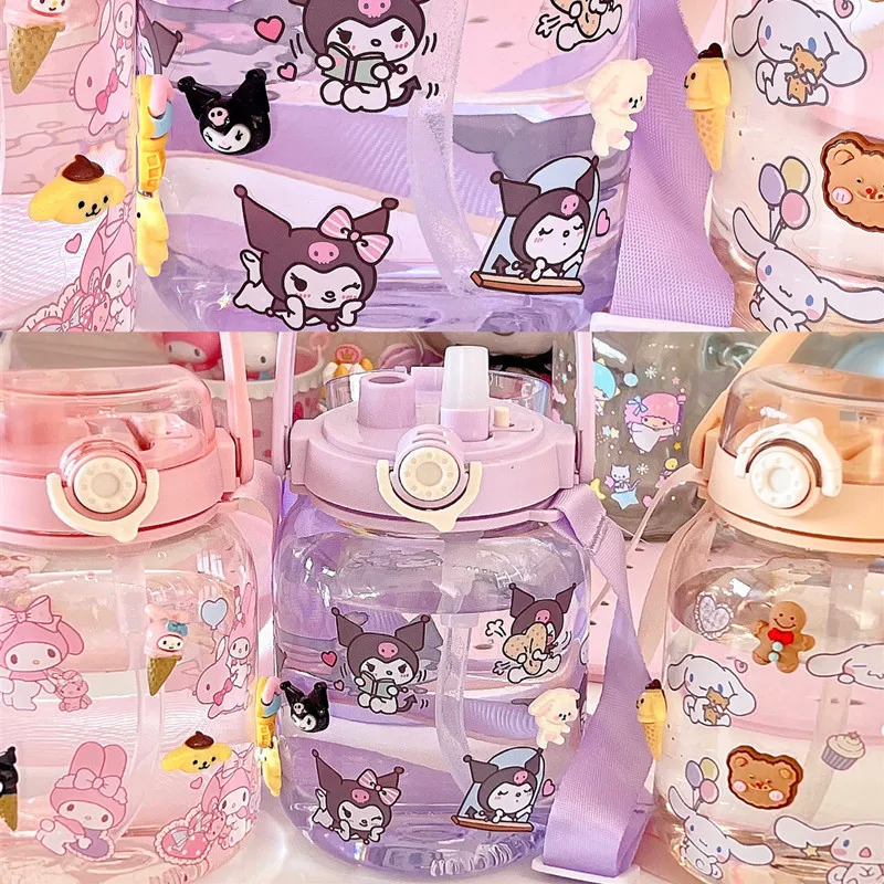 Kawaii Sanrioed Anime Cartoon series Cinnamoroll mymelody Kuromi cute fashion Girly Heart Summer 1100Ml Straw Drinking Cup
Kawaii Sanrioed Anime Cartoon series Cinnamoroll mymelody Kuromi cute fashion Girly Heart Summer 1100Ml Straw Drinking Cup