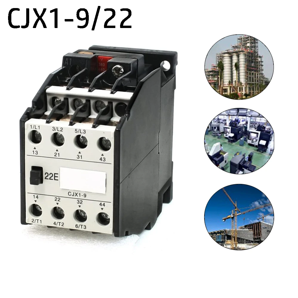 CJX1-9/22 контактор переменного тока, два открытых, два закрытых, 220 В, 9 А из-за разницы между различными мониторами, изображение может не восстан...
CJX1-9/22 контактор переменного тока, два открытых, два закрытых, 220 В, 9 А из-за разницы между различными мониторами, изображение может не восстан...