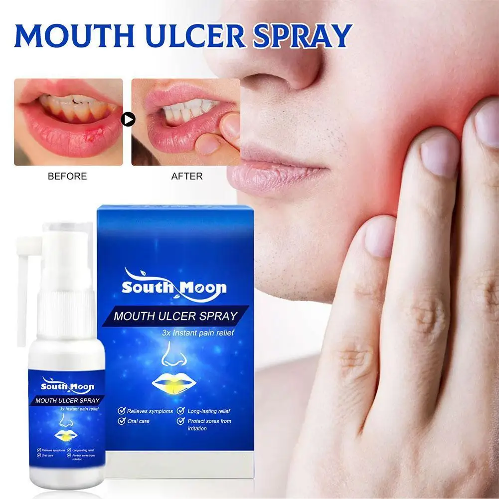 

30ml Propolis Mouth Clean Oral Spray Treatment Of Oral Ulcer Fresh Pharyngitis Halitosis cool Sore throat Spra Y4R6