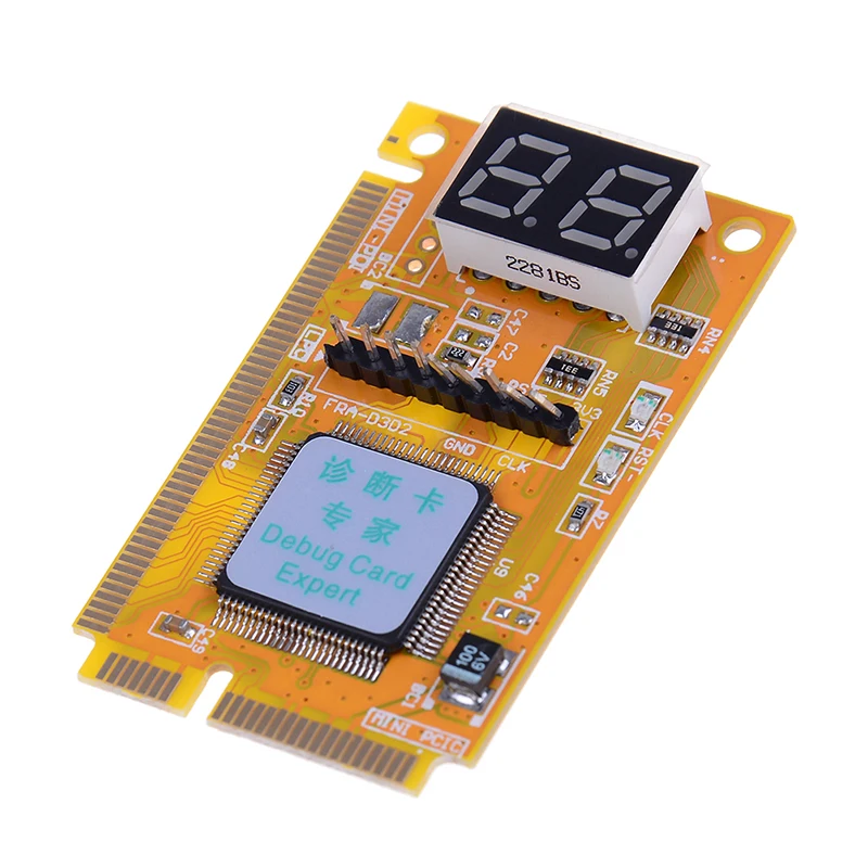 3 In1 Debug Card Expert Mini PCI PCI-E LPC PC Laptop Analyzer Tester Diagnostic Post Test Card Part
3 In1 Debug Card Expert Mini PCI PCI-E LPC PC Laptop Analyzer Tester Diagnostic Post Test Card Part