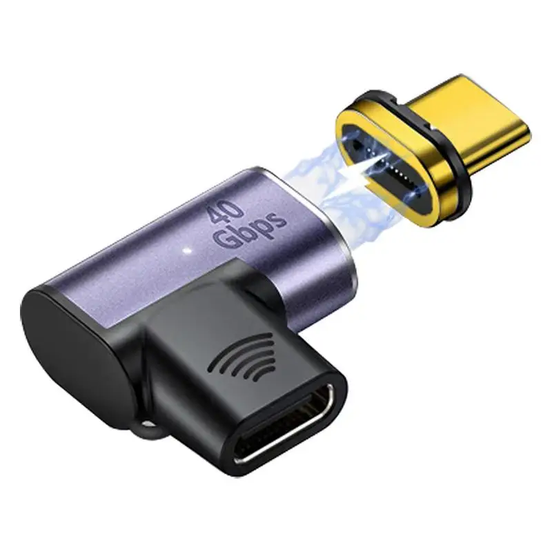 PD 100W OTG Magnetic USB C Adapter Type C USB Converter 40Gbps Fast Charging Magnet Converter Cable 8K@60Hz Type C Adapter
PD 100W OTG Magnetic USB C Adapter Type C USB Converter 40Gbps Fast Charging Magnet Converter Cable 8K@60Hz Type C Adapter
