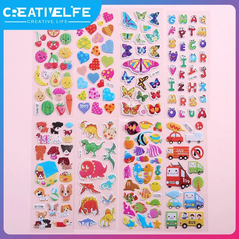 1pcs 3D Puffy Bubble Stickers Cartoon Animals Waterpoof DIY baby Toys For Children Kids Boy Girl Gift
1pcs 3D Puffy Bubble Stickers Cartoon Animals Waterpoof DIY baby Toys For Children Kids Boy Girl Gift