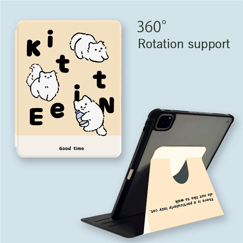 Cute Cat iPad Case For 2020 iPad Air4 For 2022 Air 5 Case For 2018 2020 2021 iPad Pro 11 inch For 2021 iPad Mini 6 iPad Case
Cute Cat iPad Case For 2020 iPad Air4 For 2022 Air 5 Case For 2018 2020 2021 iPad Pro 11 inch For 2021 iPad Mini 6 iPad Case