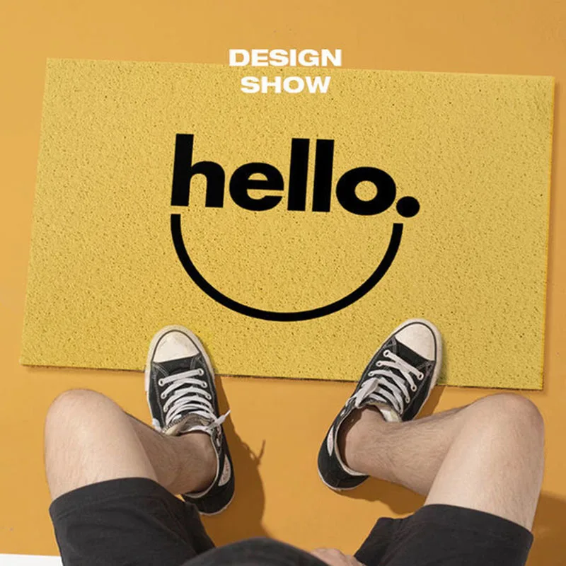 Modern Hello Mat Doormat Creative Rug Carpet Doormat Household Carpet Entrance Mat Home Textile
Modern Hello Mat Doormat Creative Rug Carpet Doormat Household Carpet Entrance Mat Home Textile