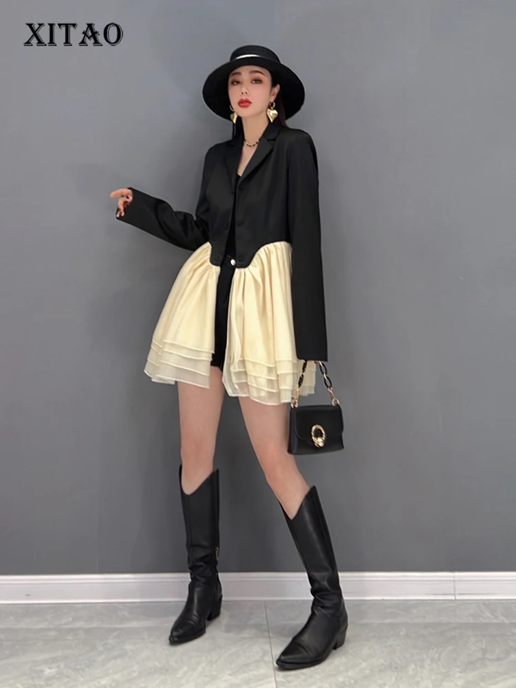 XITAO Pleated Dress Fashion Full Sleeve Goddess Fan Patchwork Chiffon Small Fresh 2022 Spring Minority Loose Dress WMD5272
XITAO Pleated Dress Fashion Full Sleeve Goddess Fan Patchwork Chiffon Small Fresh 2022 Spring Minority Loose Dress WMD5272