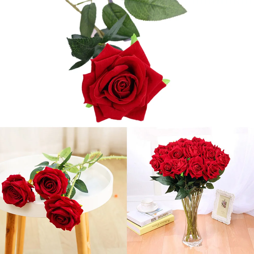 1PCS Silk Rose Artificial Flowers Fake Bouquet Wedding Home Party Decor For Wedding Party Decorative Scrapbooking DIY Flower
1PCS Silk Rose Artificial Flowers Fake Bouquet Wedding Home Party Decor For Wedding Party Decorative Scrapbooking DIY Flower