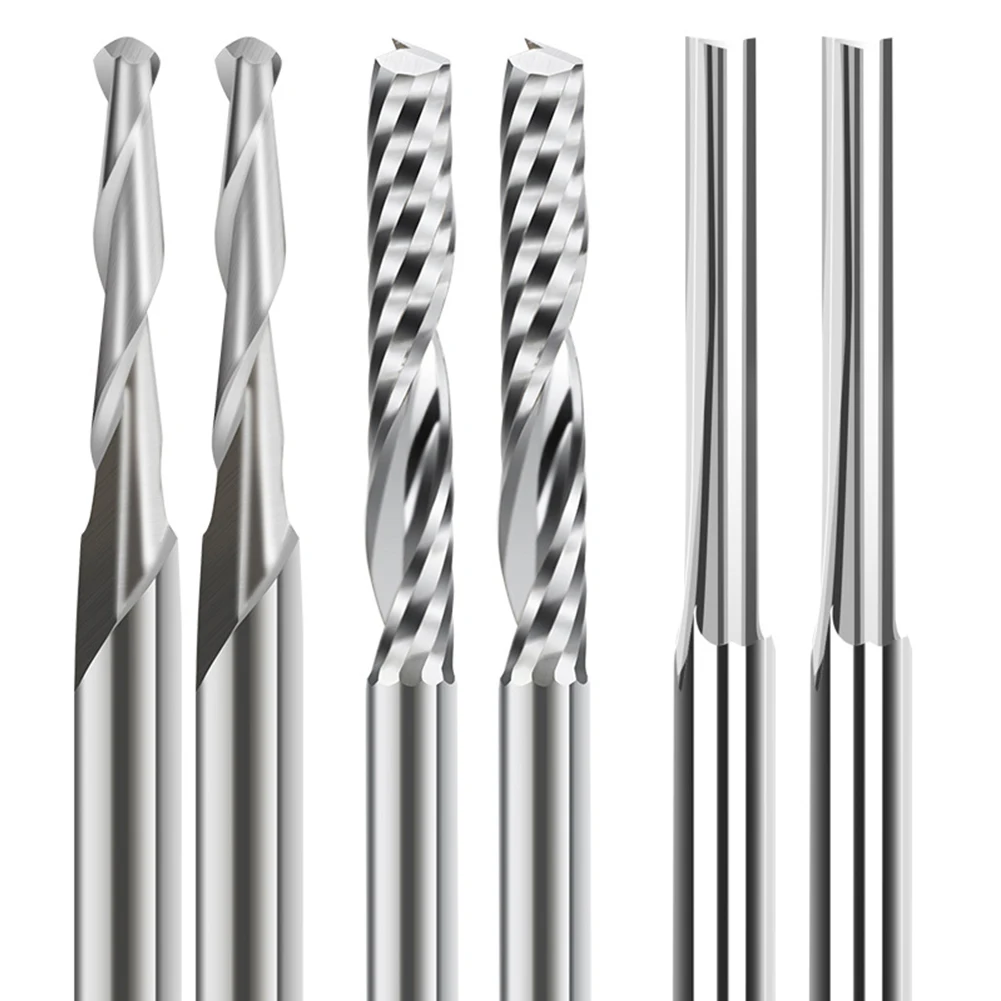 High Strength Parts Processing Engraving Bit Router Bits 15pcs 3.175mm CNC Carbide High Hardness Milling Cutter
High Strength Parts Processing Engraving Bit Router Bits 15pcs 3.175mm CNC Carbide High Hardness Milling Cutter