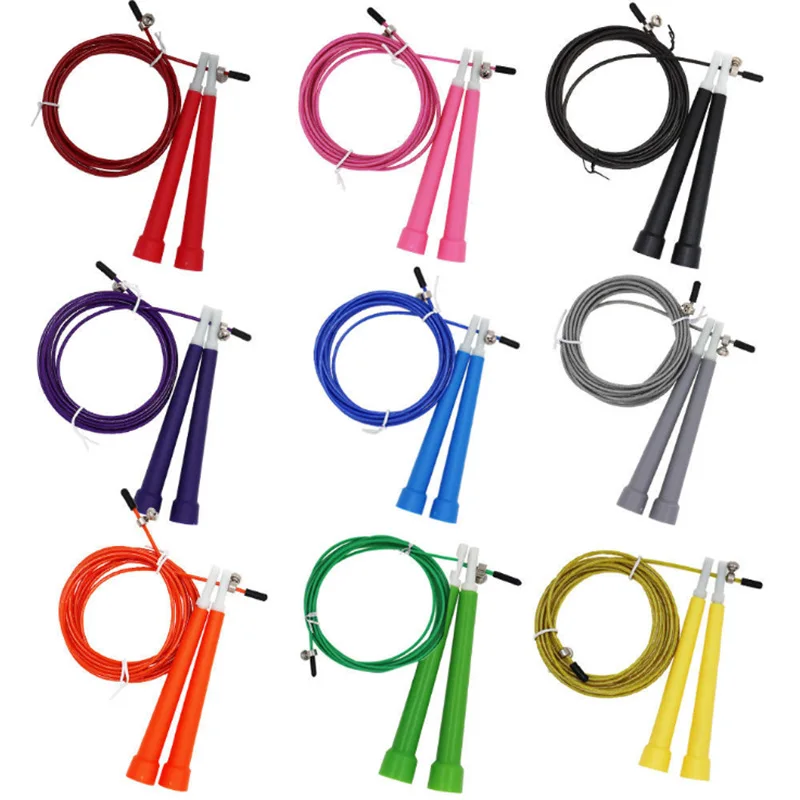 Speed Jump Rope Professional Men Women Gym PVC Jumping Skipping Rope Adjustable Fitness Equipment Muscle Boxing MMA Training
Speed Jump Rope Professional Men Women Gym PVC Jumping Skipping Rope Adjustable Fitness Equipment Muscle Boxing MMA Training