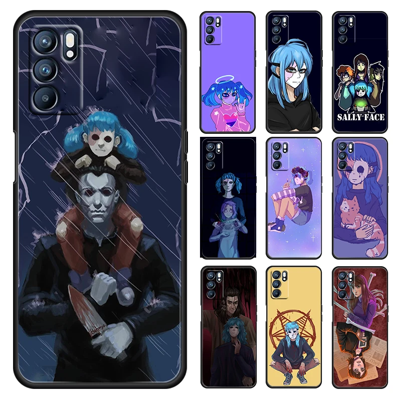 Hot Sally Face Game For OPPO Reno 7 6 5 4 3 2 5Z 5F 5K ACE 10 X 4G 5G Pro Plus Soft Black Phone Case Silicone Cover
Hot Sally Face Game For OPPO Reno 7 6 5 4 3 2 5Z 5F 5K ACE 10 X 4G 5G Pro Plus Soft Black Phone Case Silicone Cover
