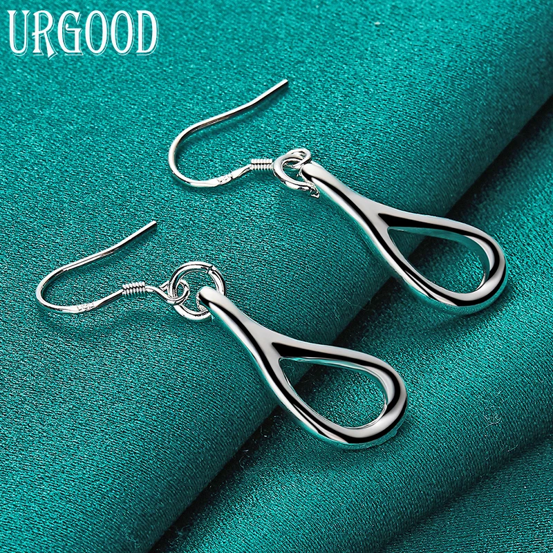 925 Sterling Silver Water Droplet Pendant Earrings For Women Party Engagement Wedding Fashion Jewelry Gift
925 Sterling Silver Water Droplet Pendant Earrings For Women Party Engagement Wedding Fashion Jewelry Gift