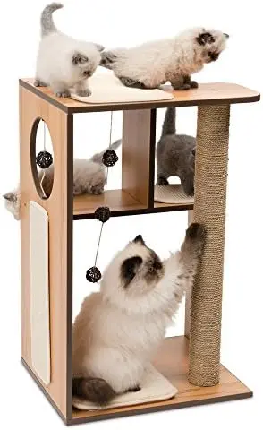 

Кошачье дерево, кошачья коробка, большая, орех, 52077, кошка жениха Блохи и клещи, кошачья щетка для ванны, аксессуары для котят, Най