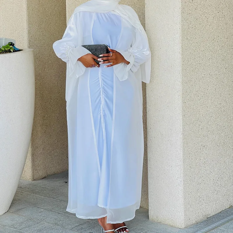 Elegant Dubai Muslim women's long skirt Abaya loose long skirt Ramadan fashion dress India and Pakistan dress Islamic long skirt
Elegant Dubai Muslim women's long skirt Abaya loose long skirt Ramadan fashion dress India and Pakistan dress Islamic long skirt