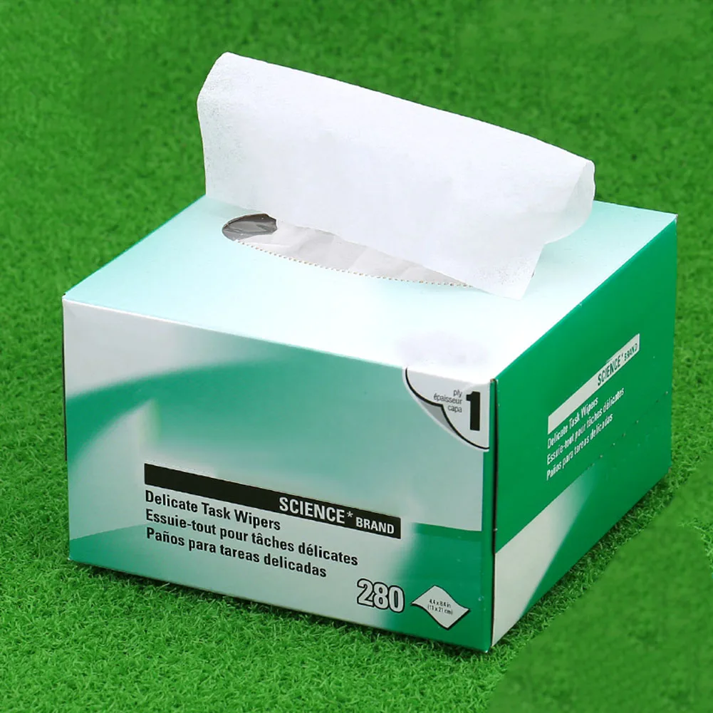 Fiber Optic Cleaning Paper 11cm*21cm Low Dust Pack Standard Cleaning Wipes Tool 280pumps/box Dust-free Wiping Papers Accessores
Fiber Optic Cleaning Paper 11cm*21cm Low Dust Pack Standard Cleaning Wipes Tool 280pumps/box Dust-free Wiping Papers Accessores
