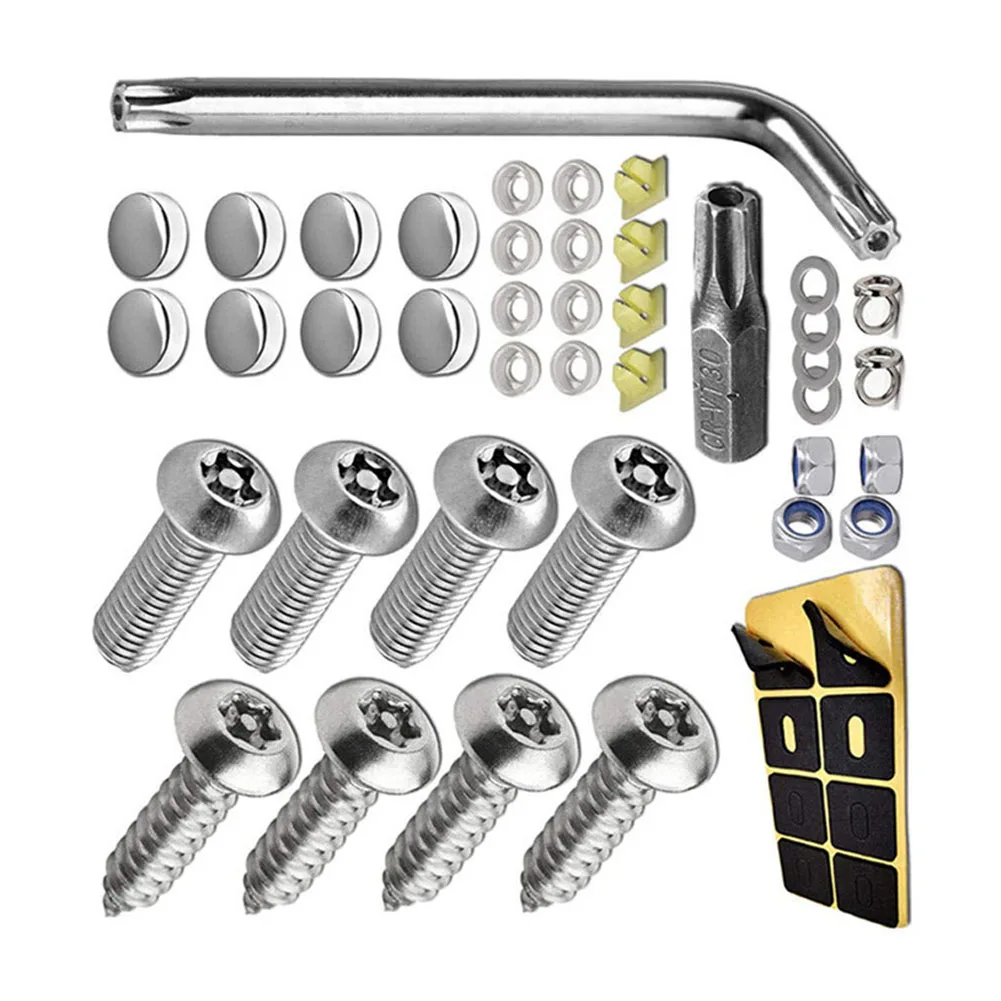 Anti Theft Auto Security License Plate Screws Accessories Stainless Steel Screws Automobiles Accessories
Anti Theft Auto Security License Plate Screws Accessories Stainless Steel Screws Automobiles Accessories