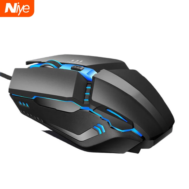 

Ergonomic Wired Gaming Mouse LED USB Computer Mouse Gamer RGB Mice X7 Silent Mause With Backlight Cable For PC Laptop