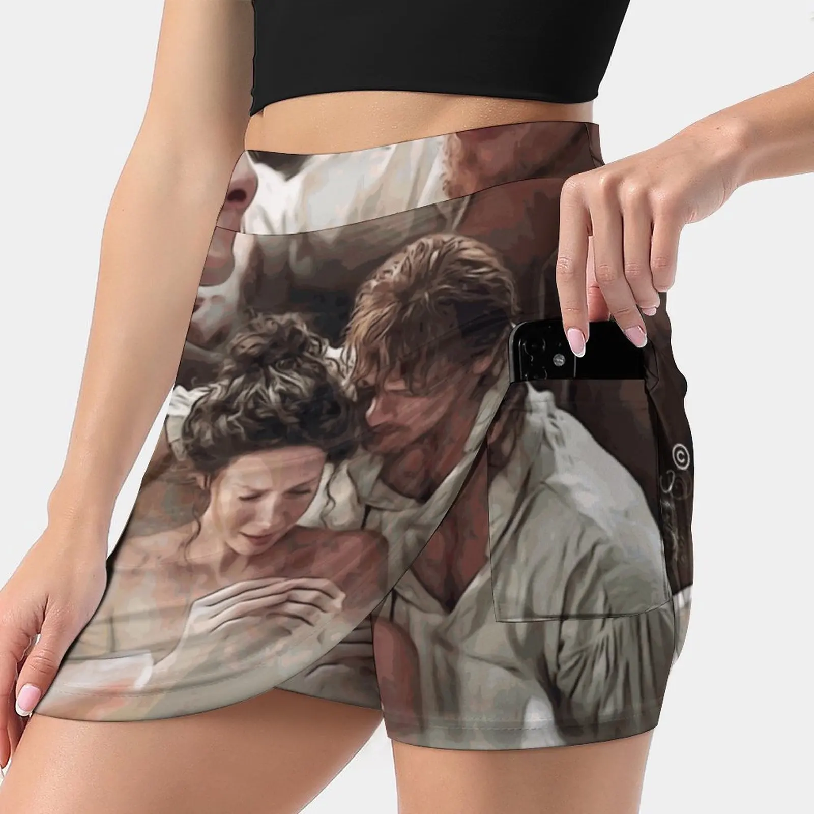 Женская двухслойная короткая юбка с принтом «Дайте мне тысячу поцелуев», Спортивная мини-юбка Vera Adxer Outlander Fan Art
Женская двухслойная короткая юбка с принтом «Дайте мне тысячу поцелуев», Спортивная мини-юбка Vera Adxer Outlander Fan Art