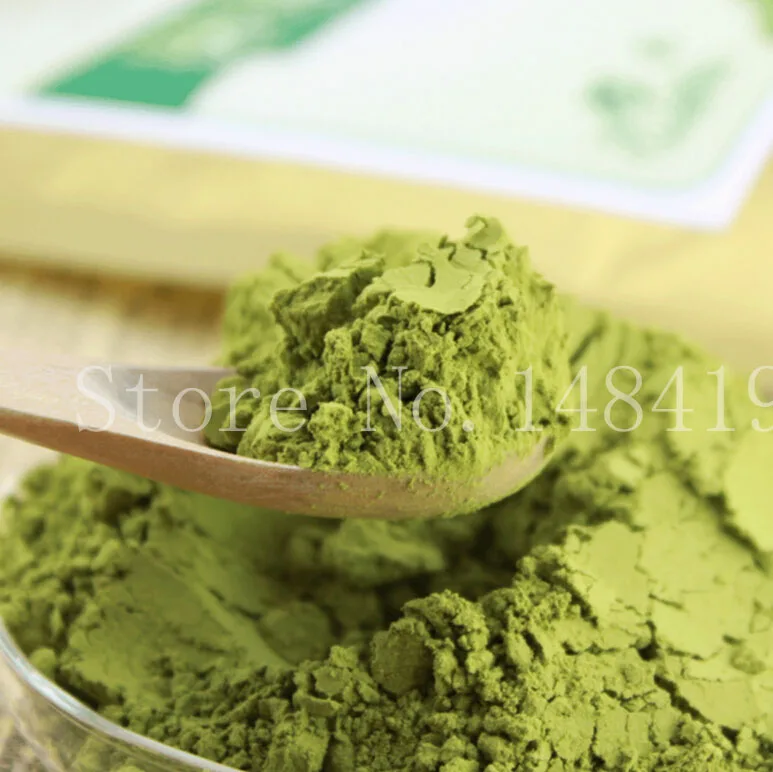 

Акция! Порошок зеленого чая маття 100 г, 100% натуральный органический чай для похудения, сушеный цветок чайника
