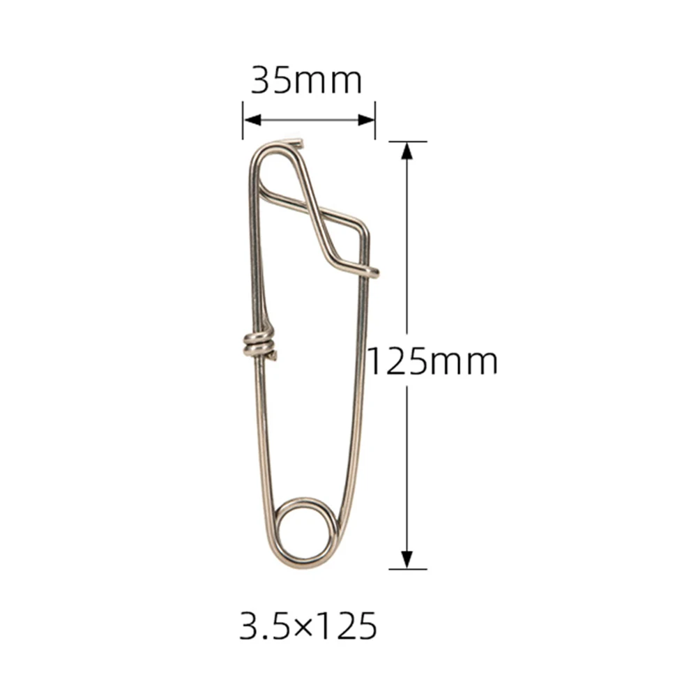 Durable High Quality Newest Pratical Outdoor Fishing Snap Swivels LongLine Clips Stainless Steel Terminal Tackle
Durable High Quality Newest Pratical Outdoor Fishing Snap Swivels LongLine Clips Stainless Steel Terminal Tackle
