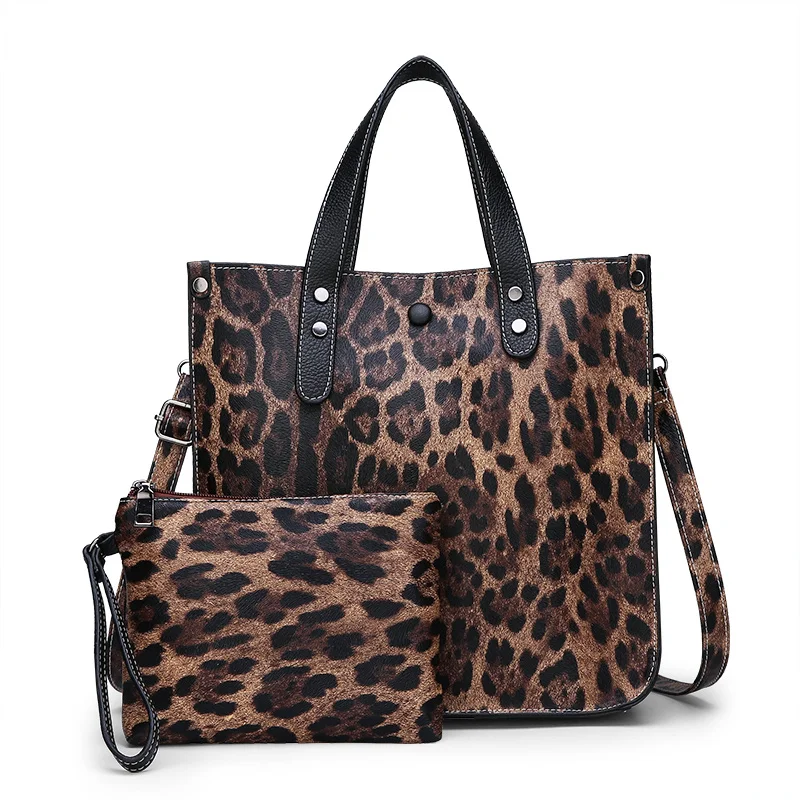 2Pcs/Set Luxury Handbags Women Bag Designer Bag Casual Leather Ladies Tote Leopard Print Shoulder Bags Purses Handbags
2Pcs/Set Luxury Handbags Women Bag Designer Bag Casual Leather Ladies Tote Leopard Print Shoulder Bags Purses Handbags