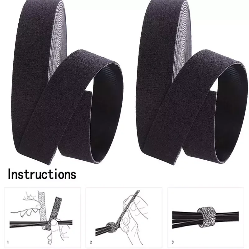 New in Reusable Fastening Tape Cable Ties 15/20mm Hook and Loop Double Side Hook Roll Hooks Strap Wires Organizer Straps envio g
New in Reusable Fastening Tape Cable Ties 15/20mm Hook and Loop Double Side Hook Roll Hooks Strap Wires Organizer Straps envio g