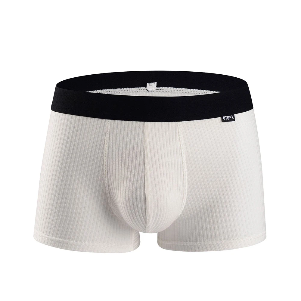 Men Ribbed Briefs Soft Boxer Trunks Man Sexy Underwear Breathable Boxer Briefs U-Pouch Underpants Elastic Mid Waist Knickers
Men Ribbed Briefs Soft Boxer Trunks Man Sexy Underwear Breathable Boxer Briefs U-Pouch Underpants Elastic Mid Waist Knickers