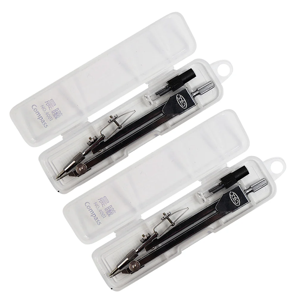 2Pcs Compass Drawing Tools Drawing Compasses Compass for Students School Supplies
2Pcs Compass Drawing Tools Drawing Compasses Compass for Students School Supplies