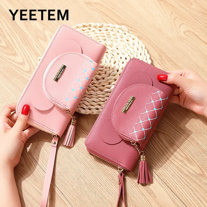 Pure Double-decker Double-decker Zippers PU Zippers PU Zippers New Zippers Women's Tassel Wallets Large-capacity Zippers
Pure Double-decker Double-decker Zippers PU Zippers PU Zippers New Zippers Women's Tassel Wallets Large-capacity Zippers