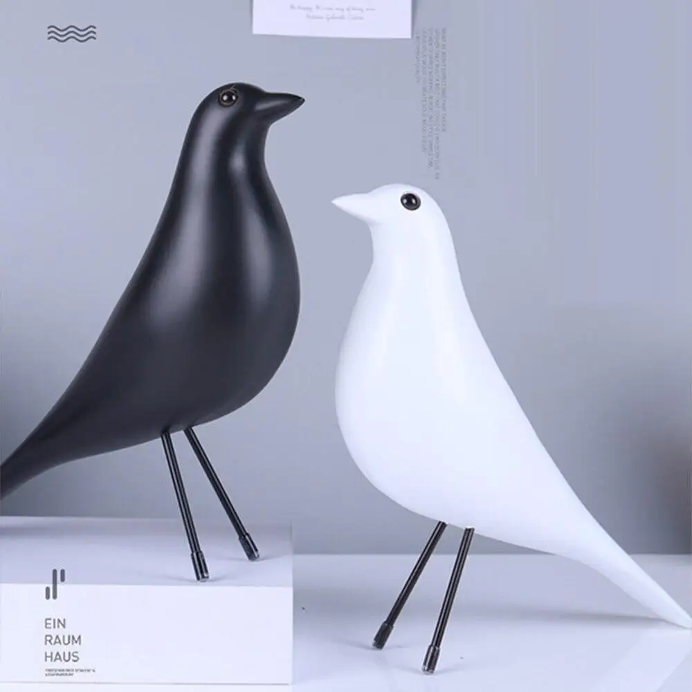 Artificial Bird Sculpture Mid-Century Eames House Birds Resin Arts Ornament Dove Home Office Table Decor for Friend Gift
Artificial Bird Sculpture Mid-Century Eames House Birds Resin Arts Ornament Dove Home Office Table Decor for Friend Gift