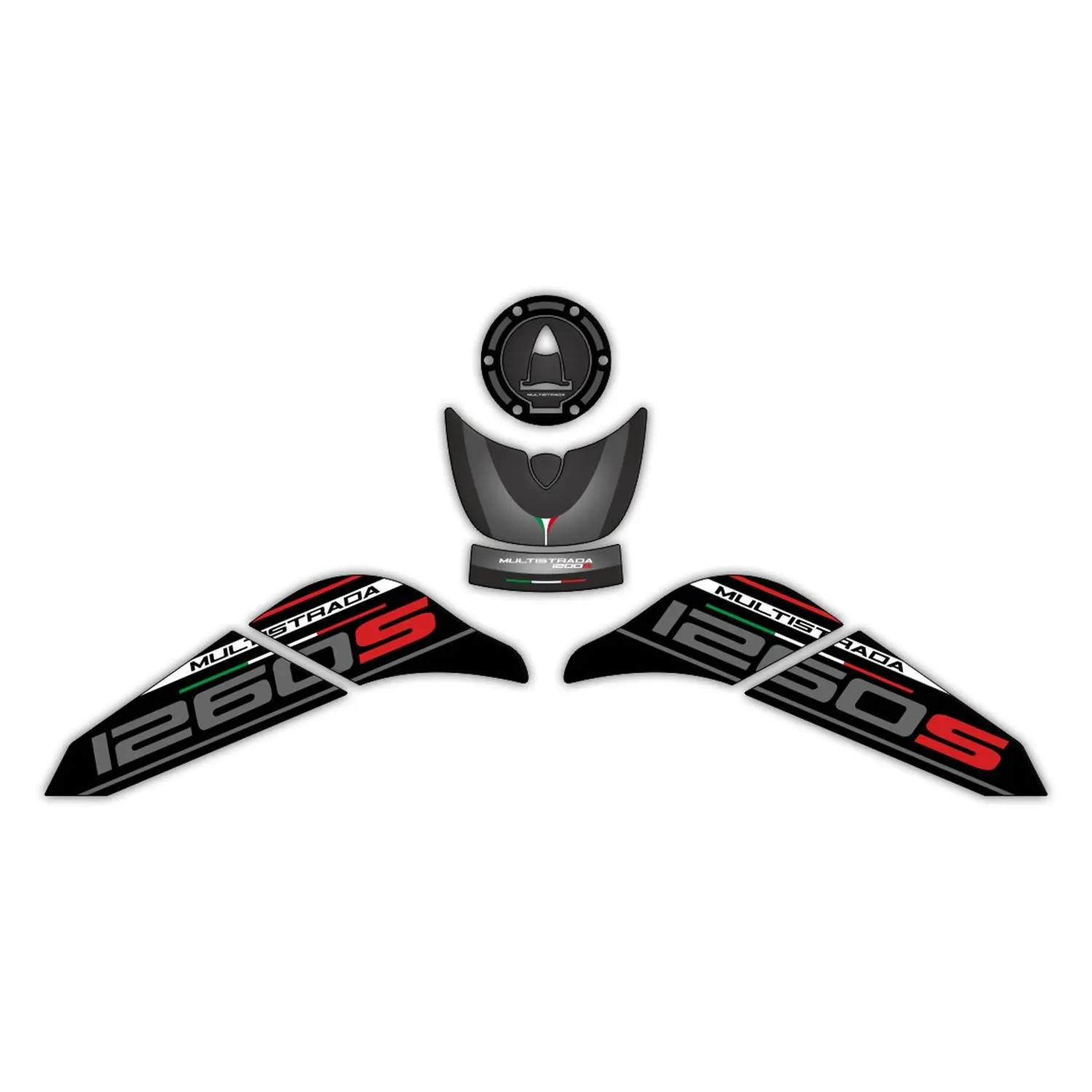 Комплект композитных ковриков GP для Multistrada 1260 S 2015-2018, совместимых с баком, черный
Комплект композитных ковриков GP для Multistrada 1260 S 2015-2018, совместимых с баком, черный