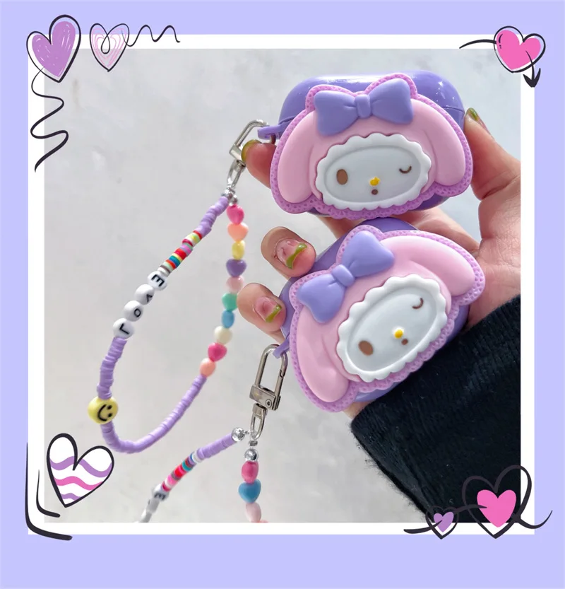 Cartoon Purple Cute Rabbit AirPods 3 Case Apple AirPods 2 Case Cover AirPods Pro Case IPhone Earphone Accessories Air Pod Case
Cartoon Purple Cute Rabbit AirPods 3 Case Apple AirPods 2 Case Cover AirPods Pro Case IPhone Earphone Accessories Air Pod Case