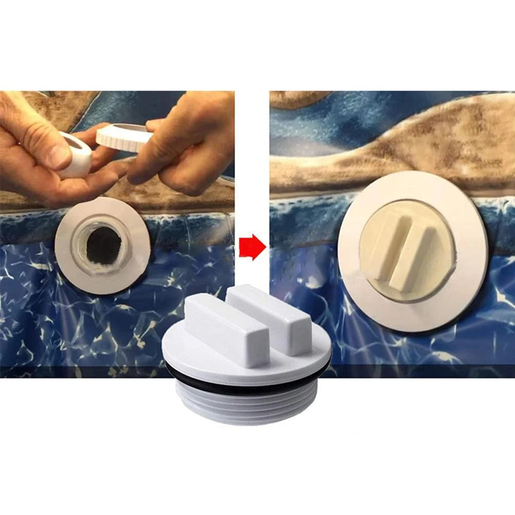 2pcs Pool Plug Cap For Hayward SP1022C 1-1/2-Inch MIP Universal Cap With O-Ring For Pentair 190030 Drain Plug Winterizing Plug
2pcs Pool Plug Cap For Hayward SP1022C 1-1/2-Inch MIP Universal Cap With O-Ring For Pentair 190030 Drain Plug Winterizing Plug