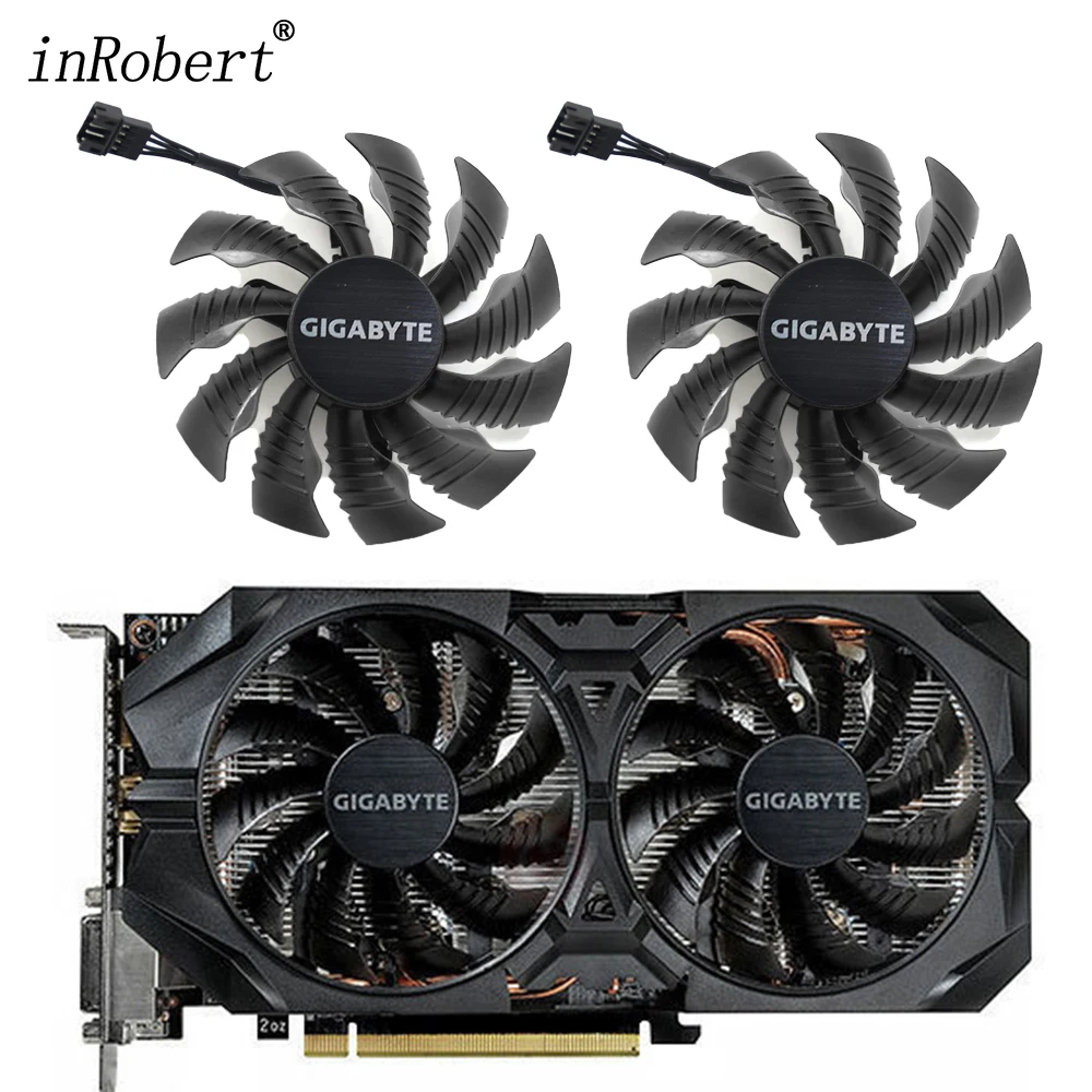 

New T129215SU 87mm Cooler Fan For Gigabyte GeForce GTX 950 960 RX480 R9 390X R9 380X 12V 0.50A 4Pin Graphics Card Cooling Fan